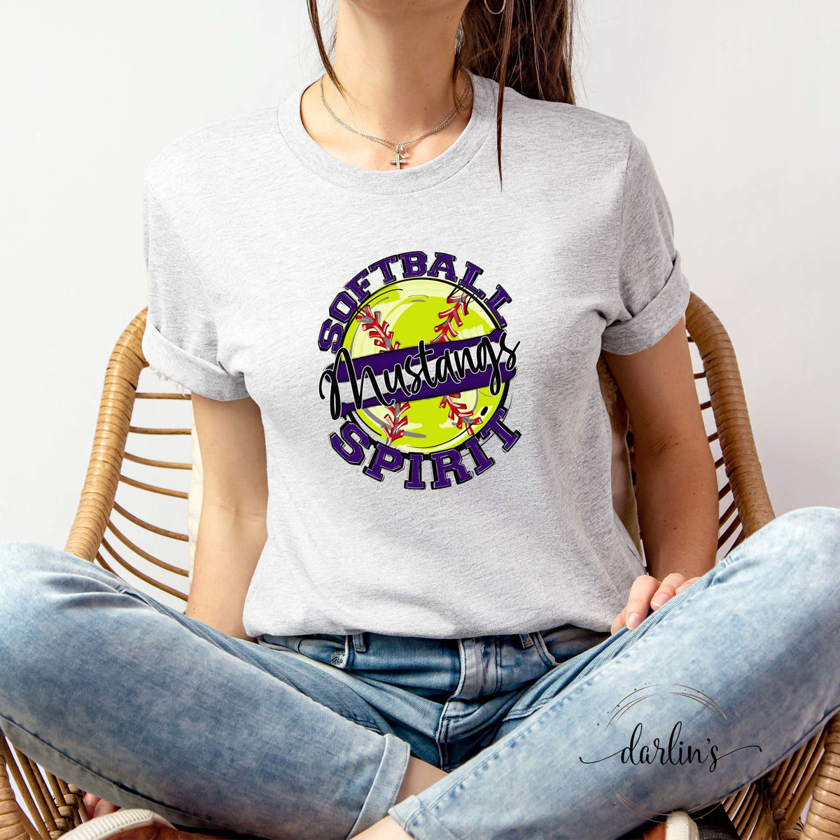 Softball Spirit Mustangs Shirt