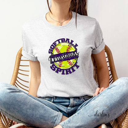 Softball Spirit Mustangs Shirt