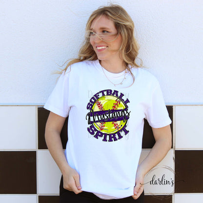 Softball Spirit Mustangs Shirt