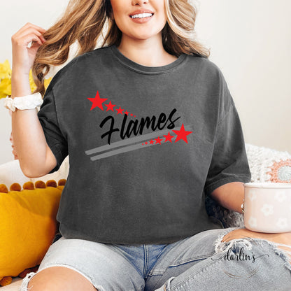 Spirit Stars Mascots Flames Shirt