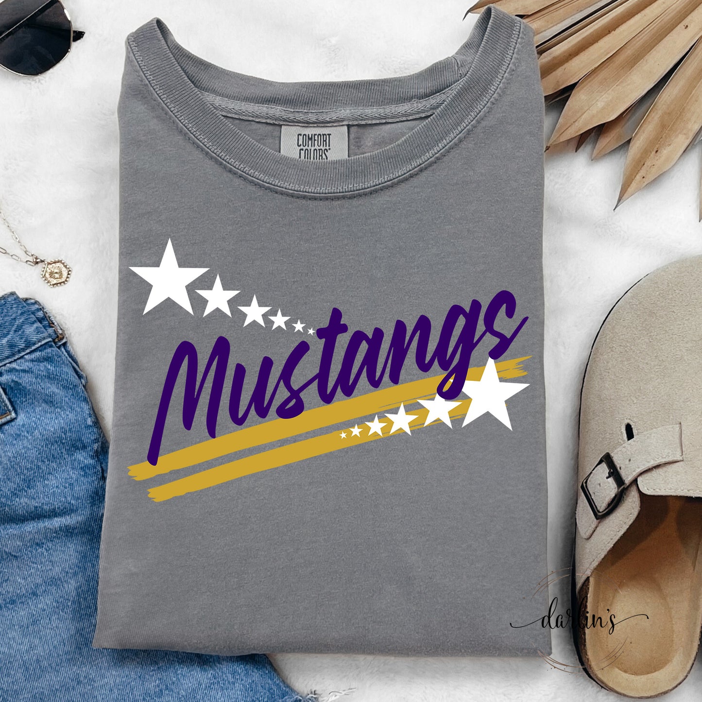 Spirit Stars Mascots Mustangs Shirt