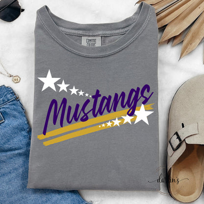 Spirit Stars Mascots Mustangs Shirt