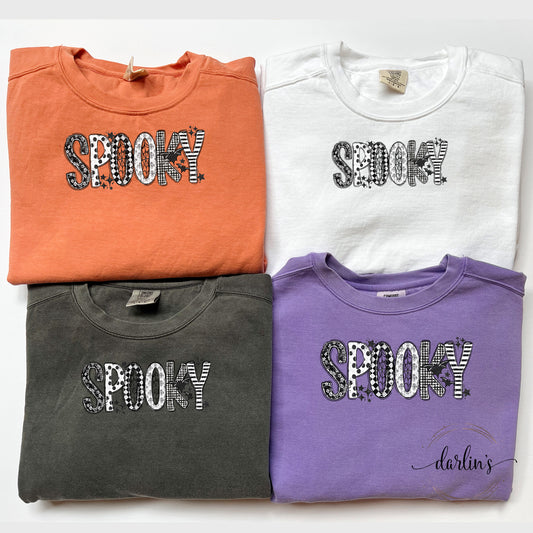 Spooky Good Goth Word Art Shirt