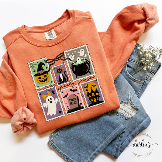 Spooky Season Stamps Shirt