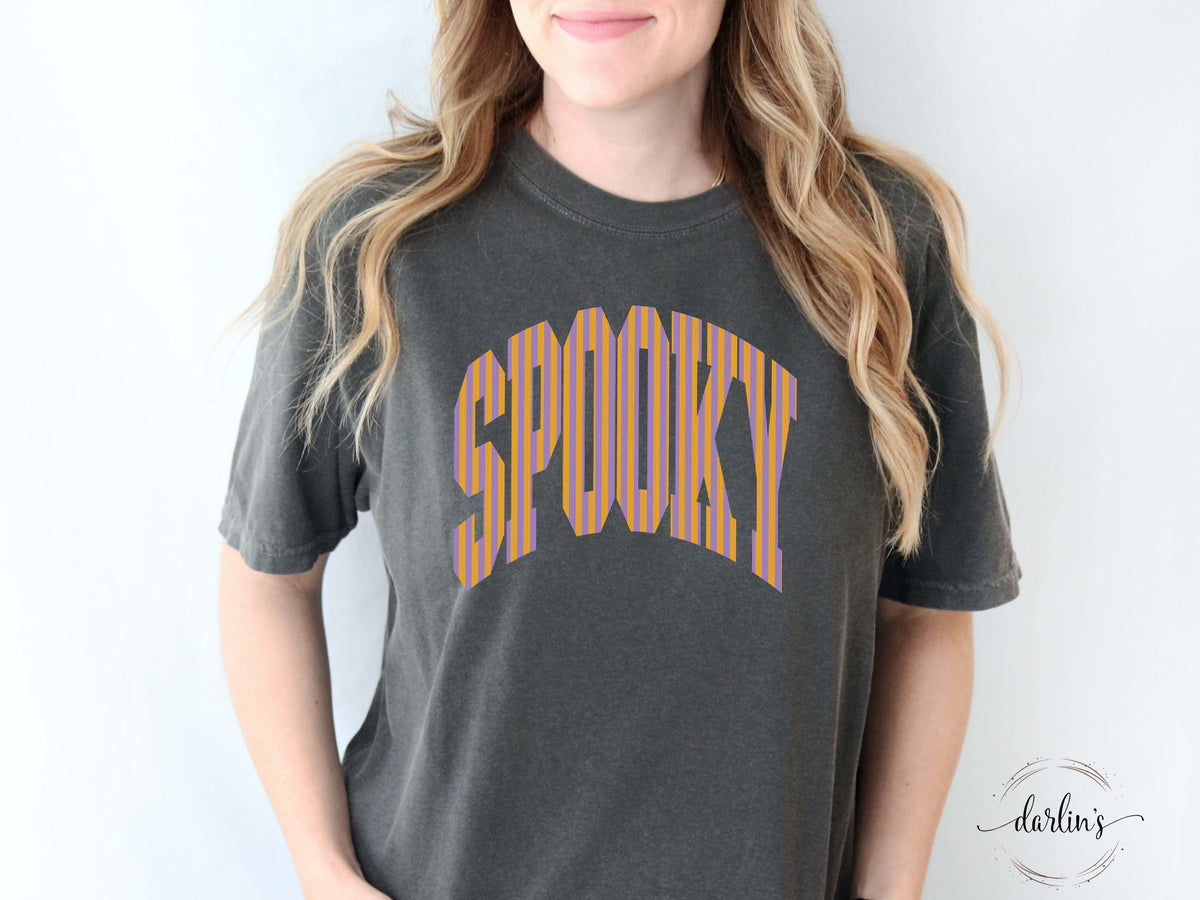 Spooky Word Art Shirt