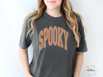 Spooky Word Art Shirt