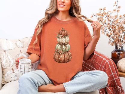 Stacked Pumpkins Shirt