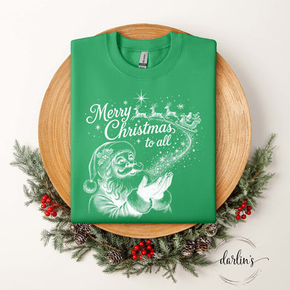 Santa Wishes White Shirt