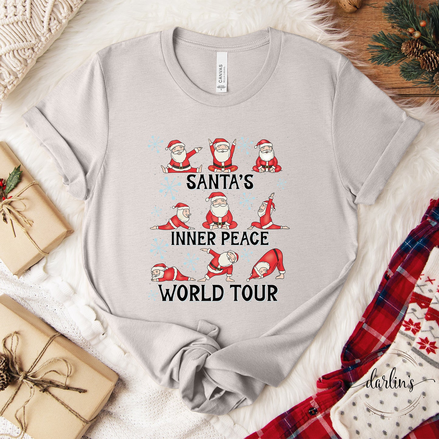 Santa's Inner Peace Tour Shirt