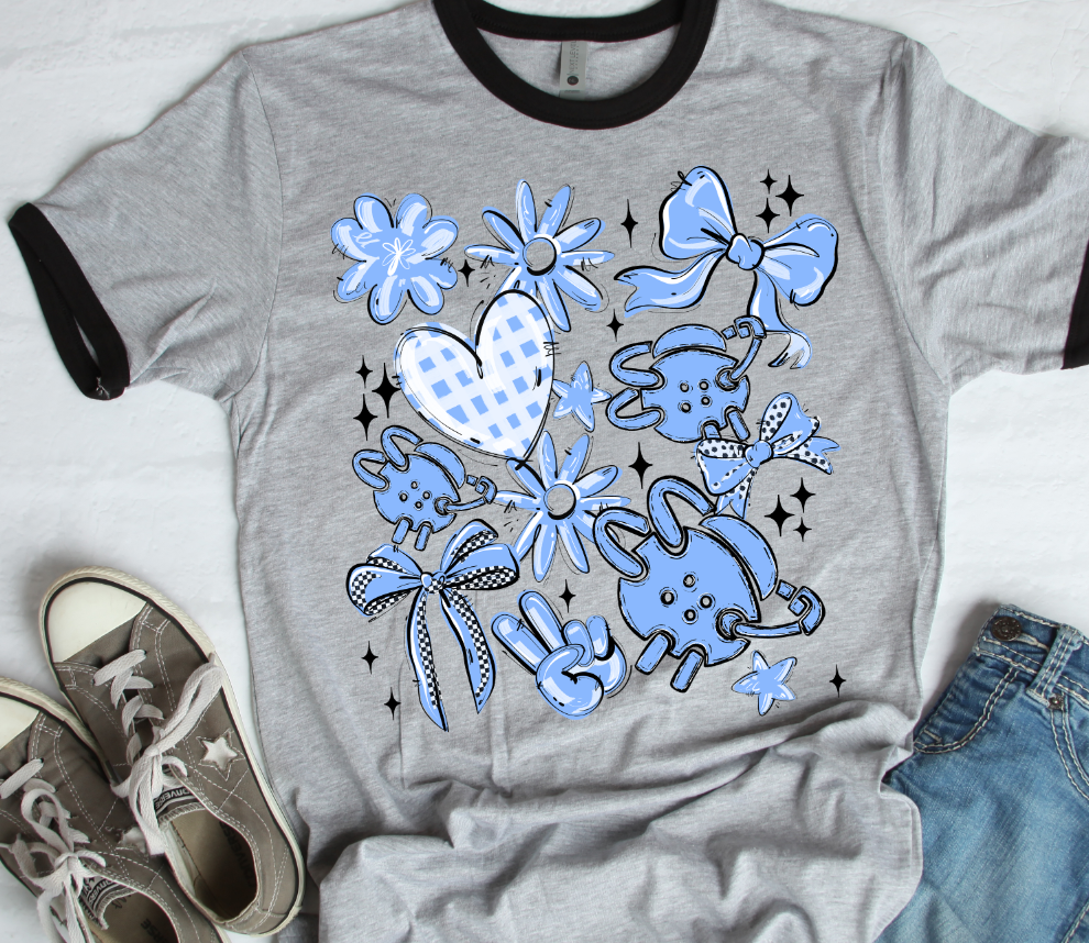 Play Ball Wrestling Collage - 16 Colors Available