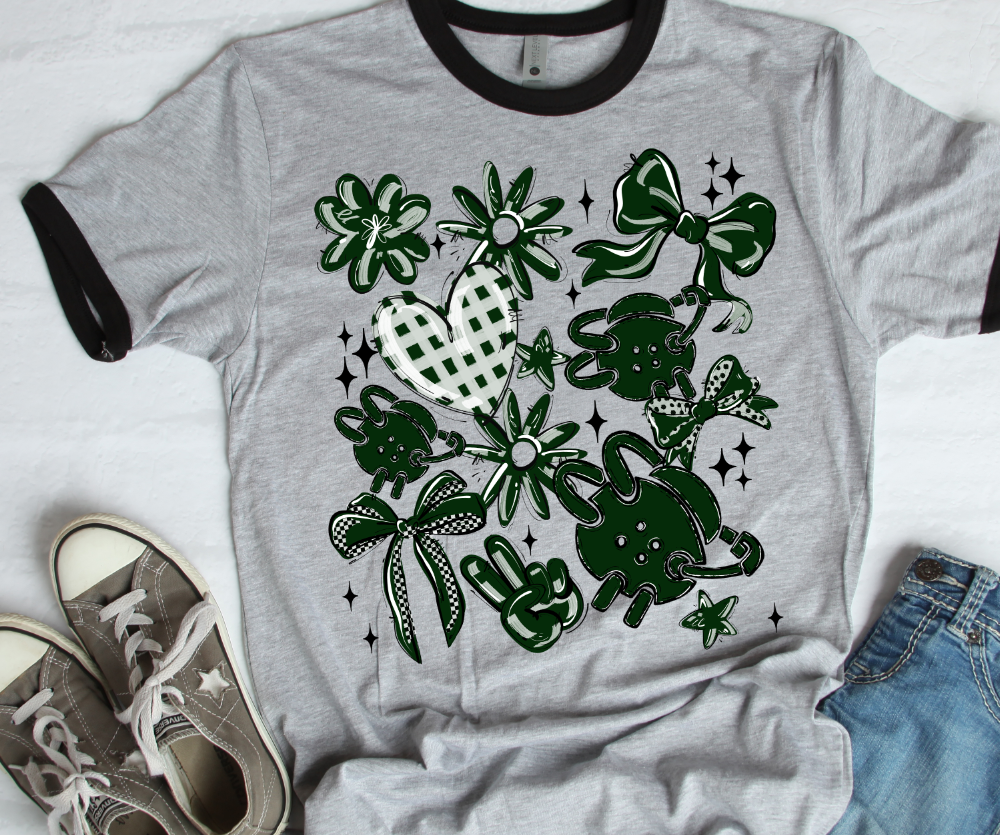 Play Ball Wrestling Collage - 16 Colors Available