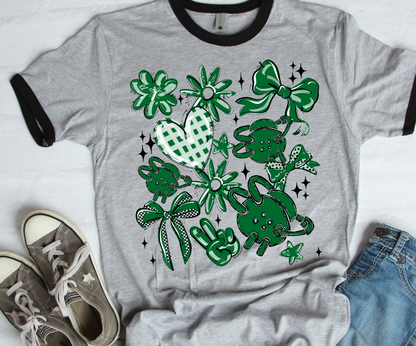 Play Ball Wrestling Collage - 16 Colors Available