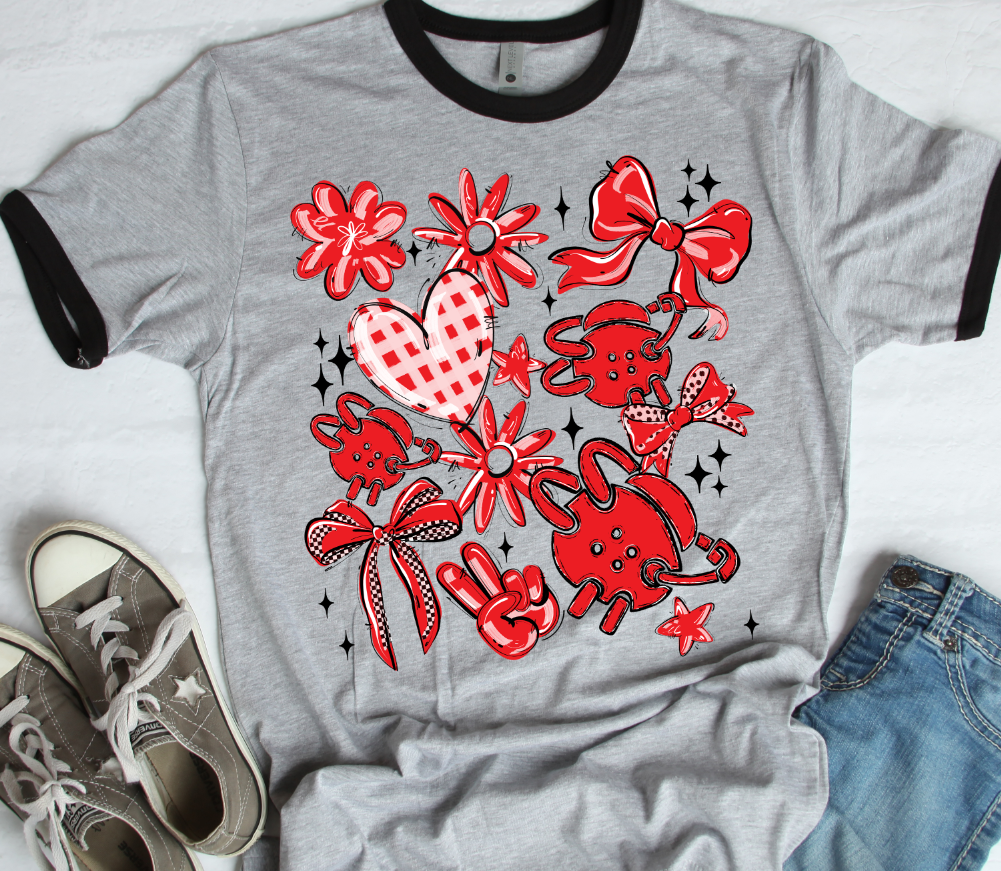 Play Ball Wrestling Collage - 16 Colors Available