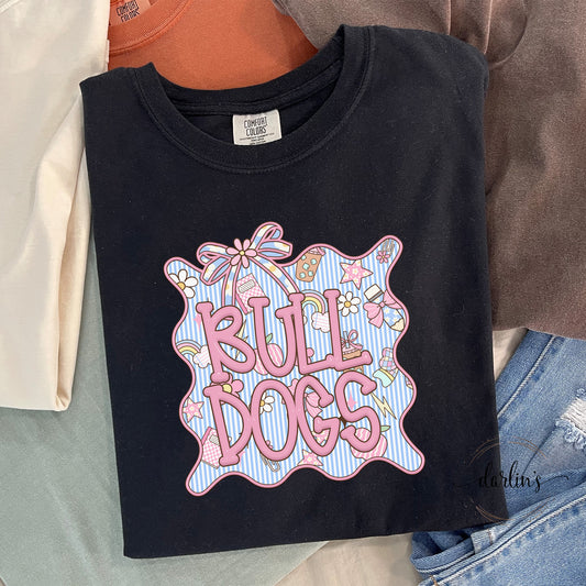 Seersucker Frame Bulldogs Shirt