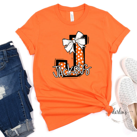 So Sporty Bow - J Jackets - Orange