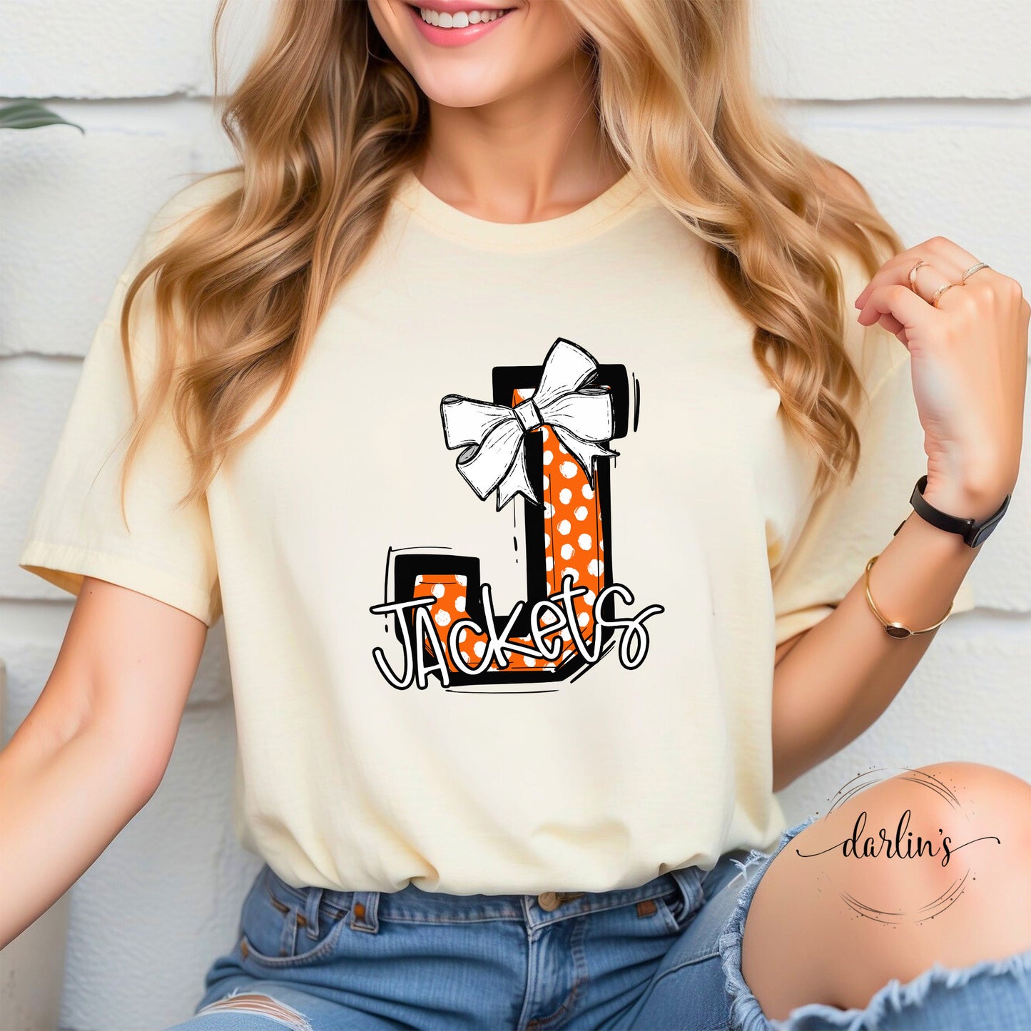 So Sporty Bow - J Jackets - Orange