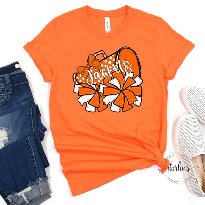 So Sporty Megaphones And Poms - Jackets - Orange