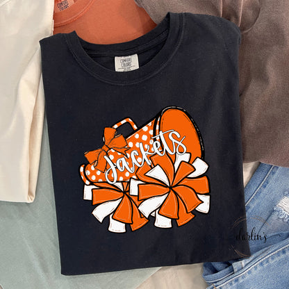 So Sporty Megaphones And Poms - Jackets - Orange