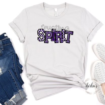 So Sporty Spirit Mustang Purple Shirt