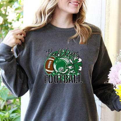 Stars Football - Kelly Green Bulldogs Shirt
