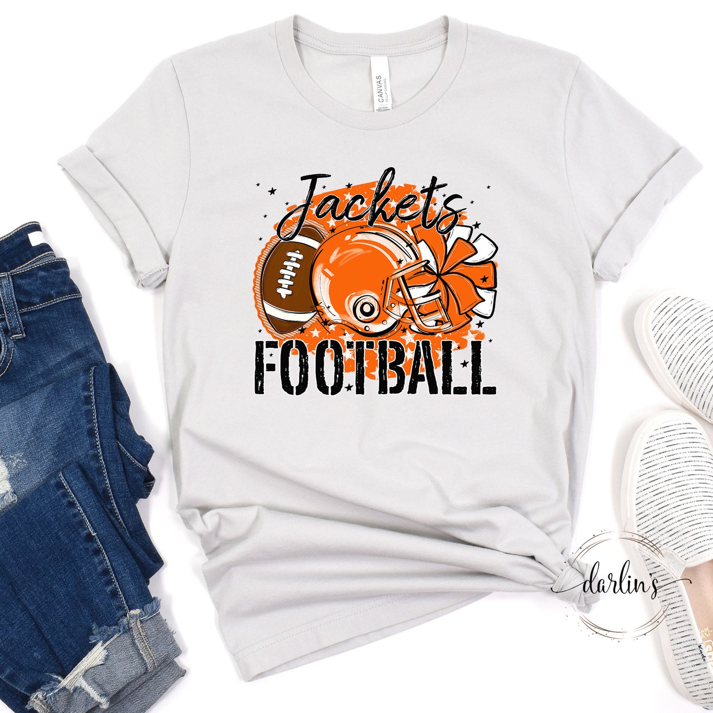 Stars Football - Orange Jackets Shirt