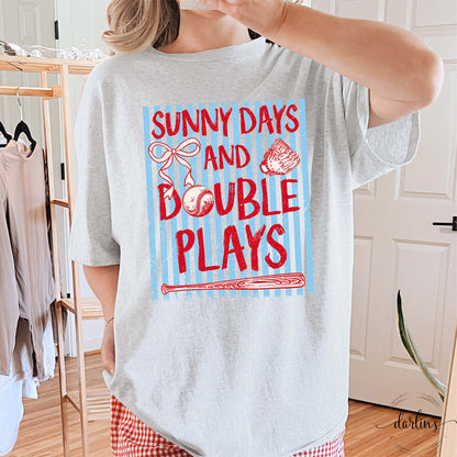 Sunny Days And Double Plays Shirt