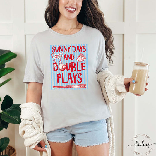 Sunny Days And Double Plays Shirt