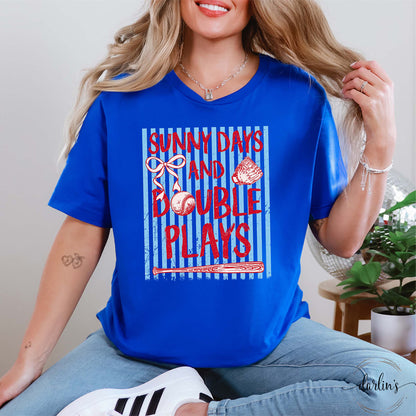 Sunny Days And Double Plays Shirt