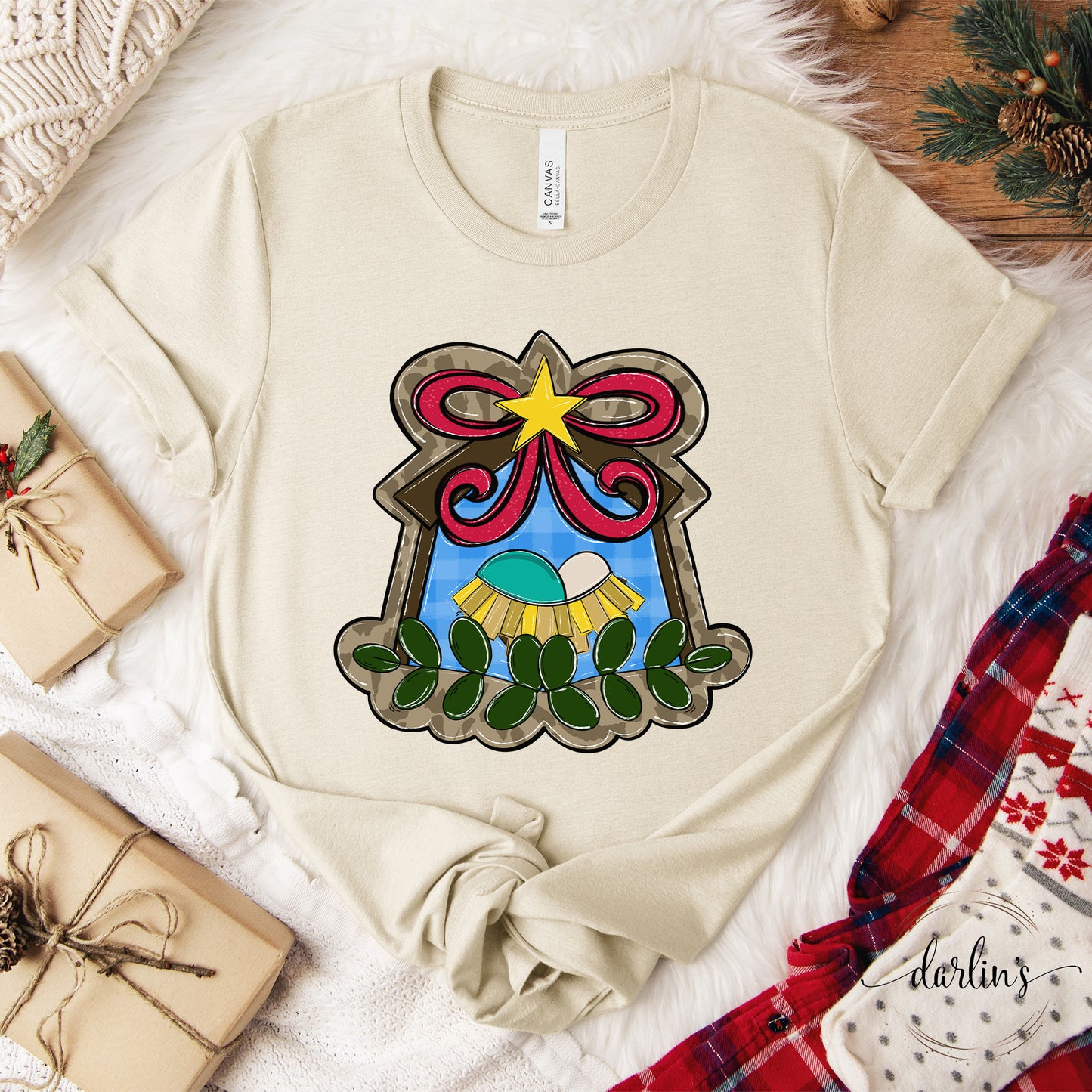Sweet Baby Jesus In The Manger Shirt