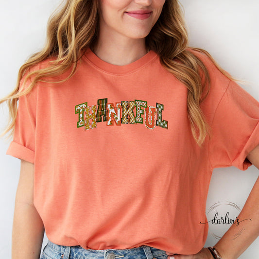 Thankful Arched Shirt