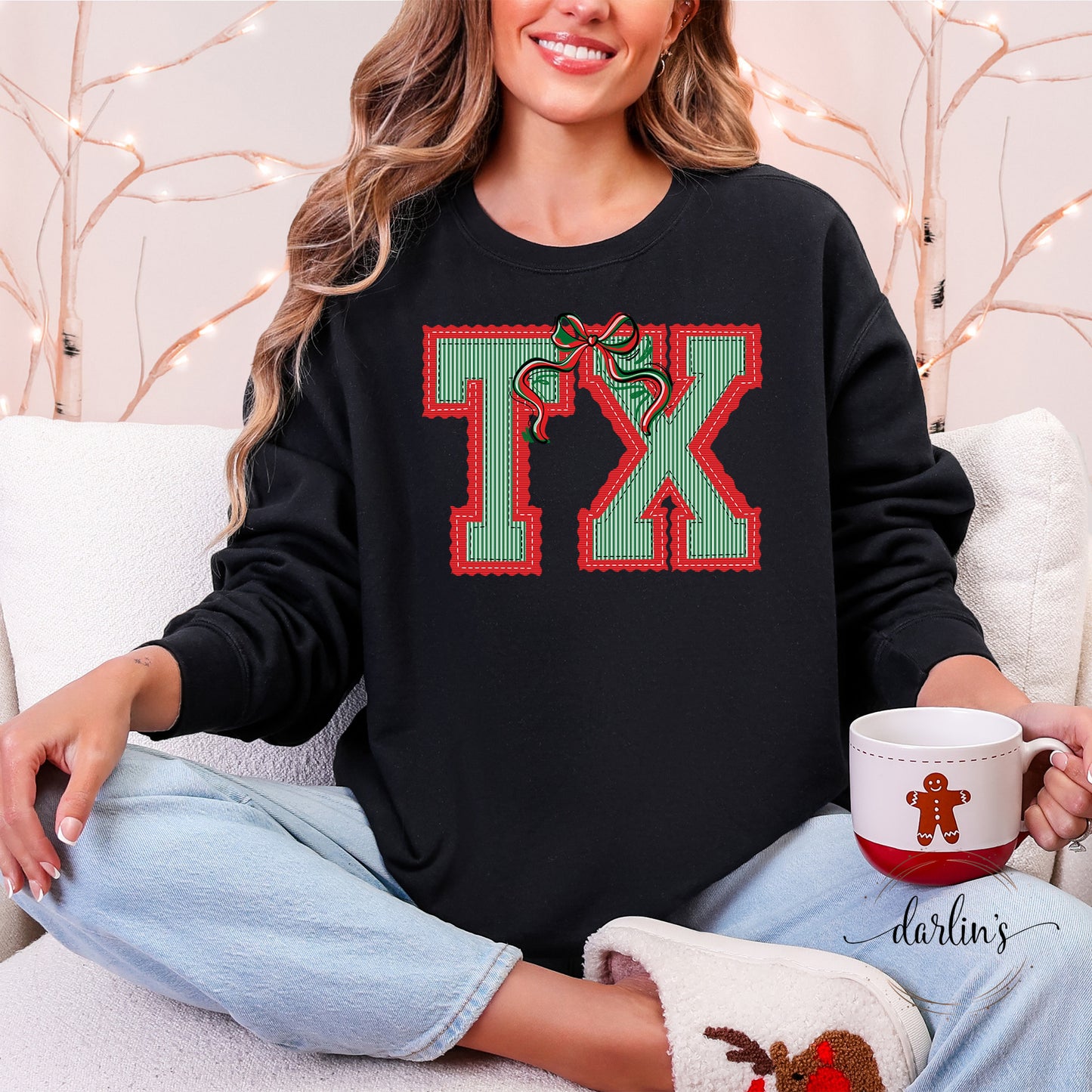 The Prepster TX Christmas - Customizable Shirt