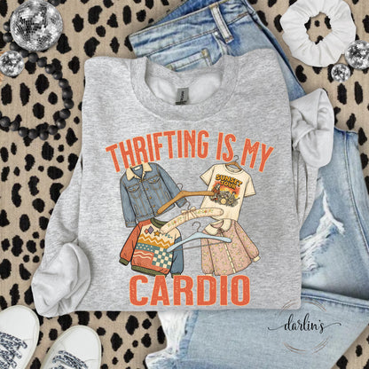 Thrifting Is My Cardio Shirt