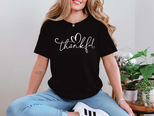 Thankful White Shirt