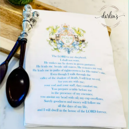 The Lord Is My Shepherd - Kitchen Towel