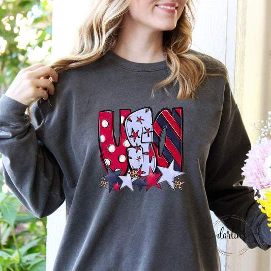 USA With Stars Shirt