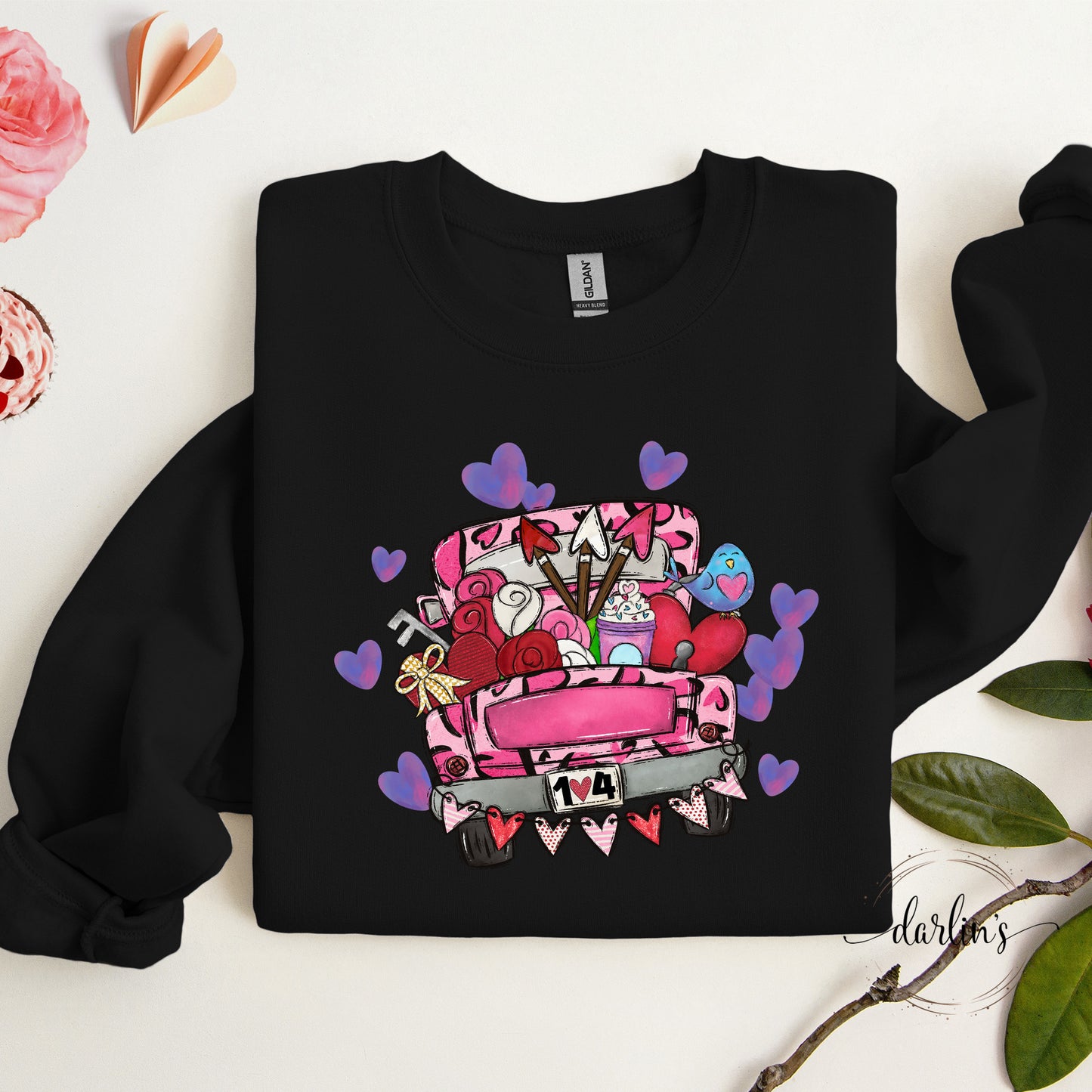 Valentine Truck Shirt