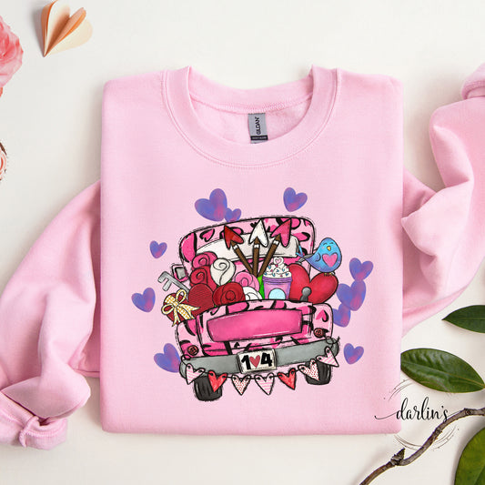 Valentine Truck Shirt