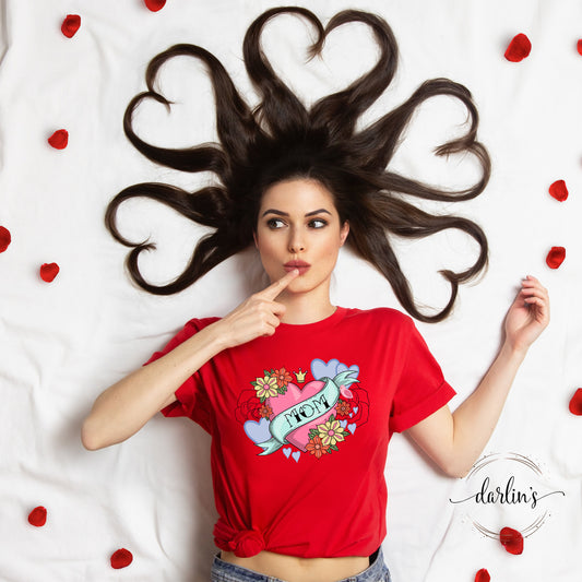 Vintage Tattoo Mom Shirt