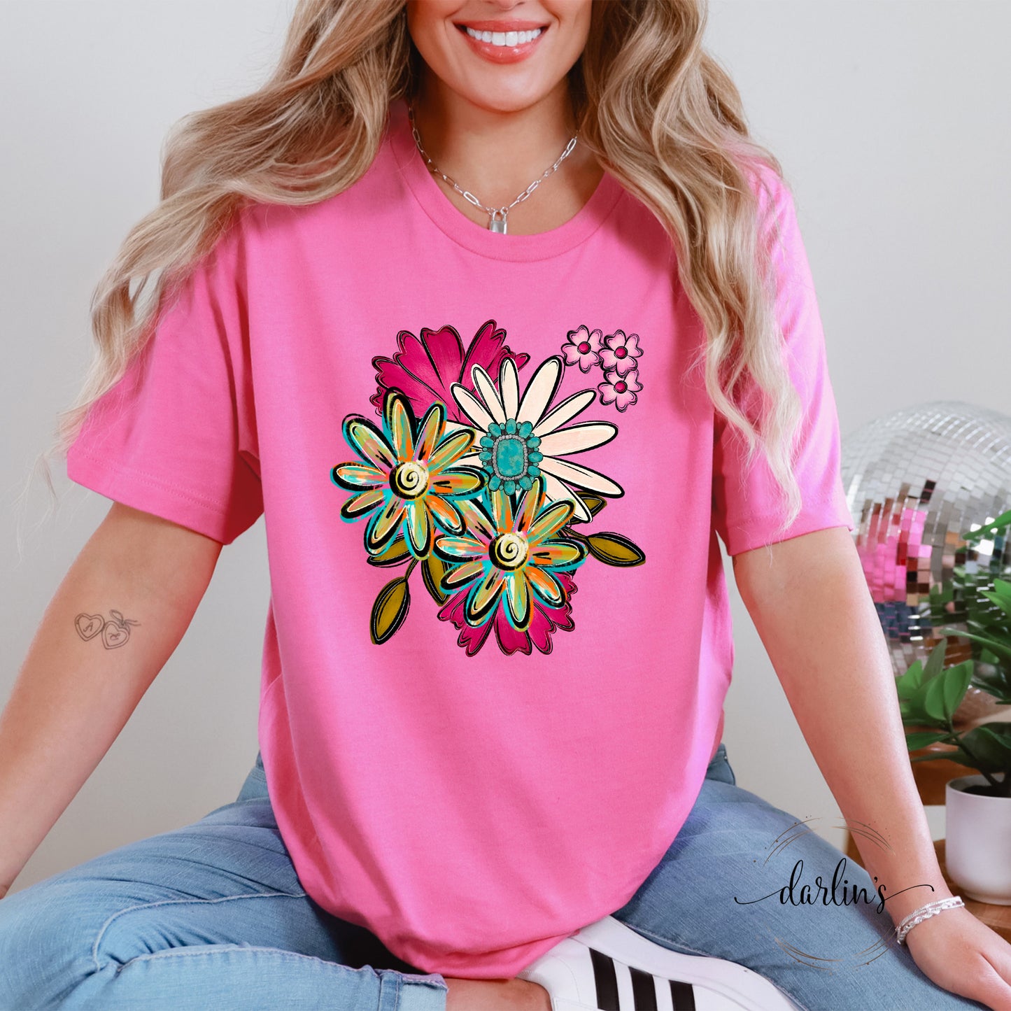 Wild Faith Flowers Shirt