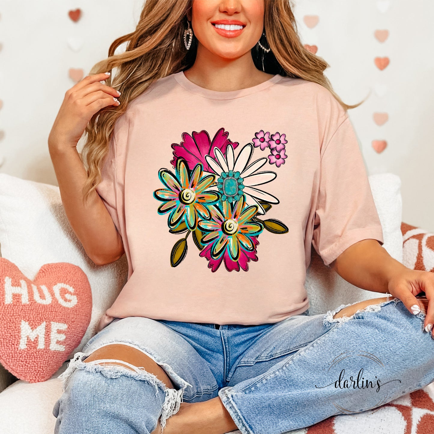 Wild Faith Flowers Shirt