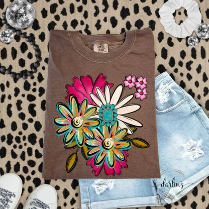 Wild Faith Flowers Shirt
