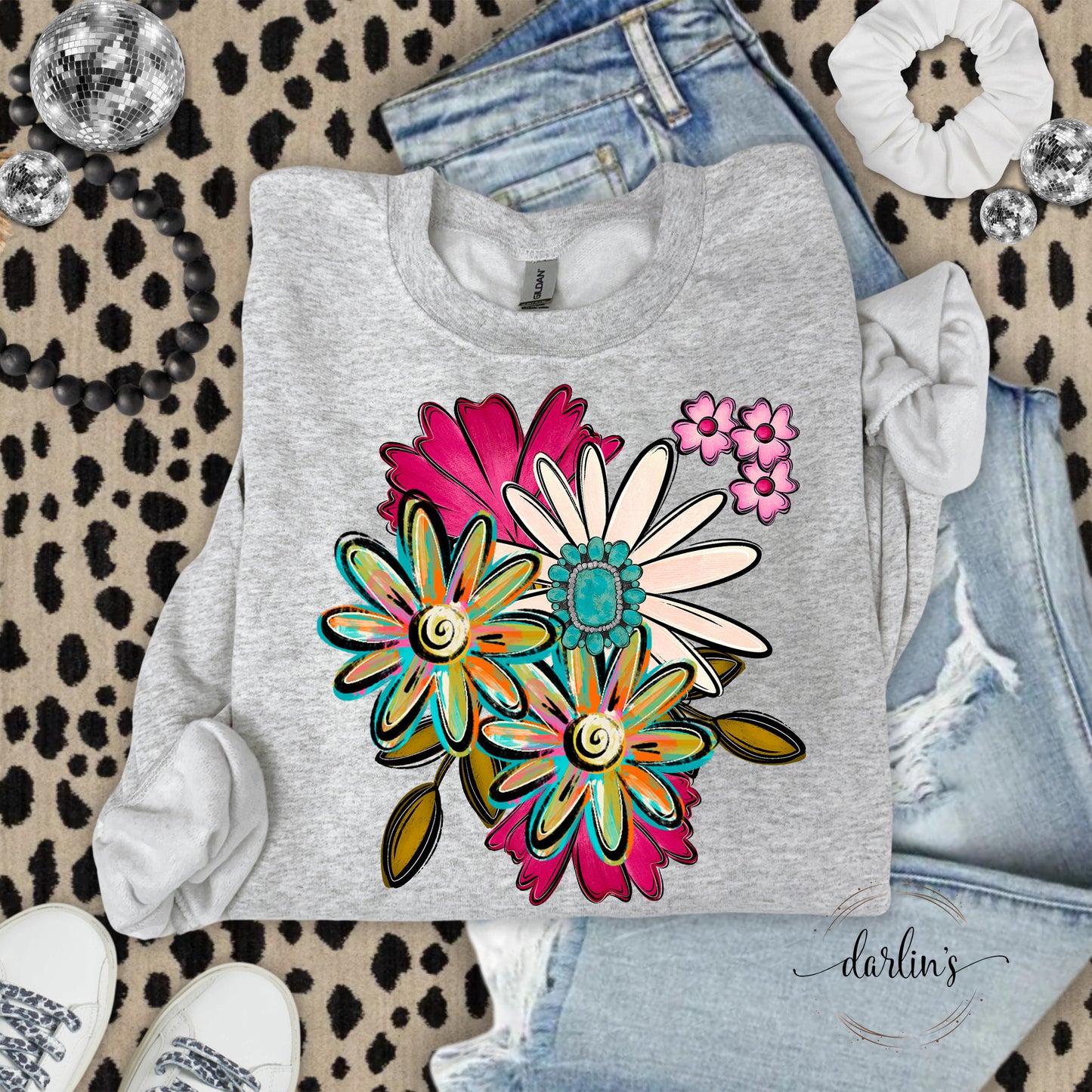 Wild Faith Flowers Shirt