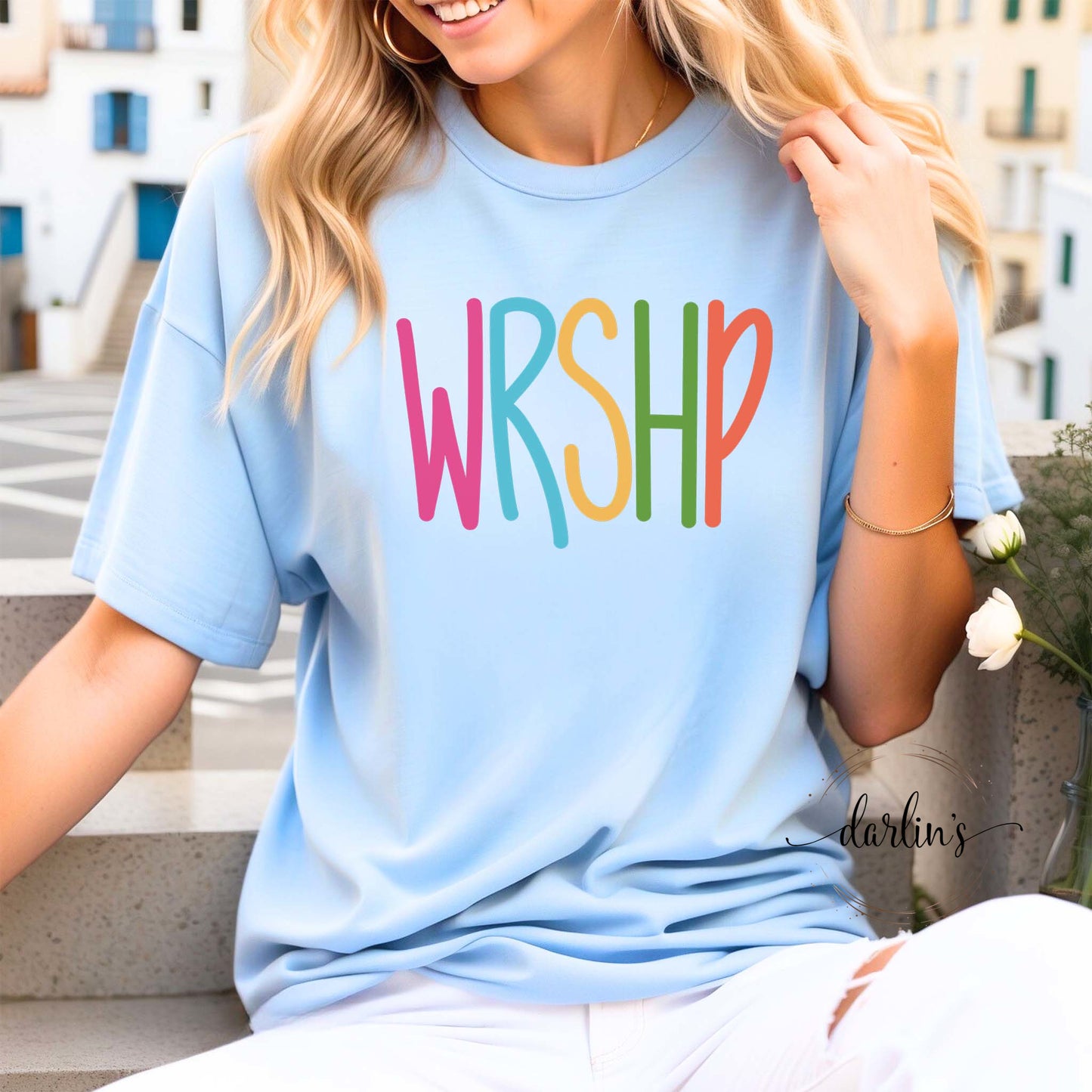 Wrshp Bright Lettering Shirt