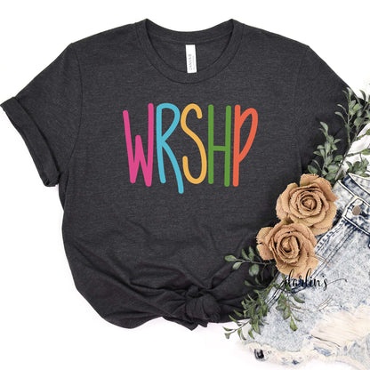 Wrshp Bright Lettering Shirt