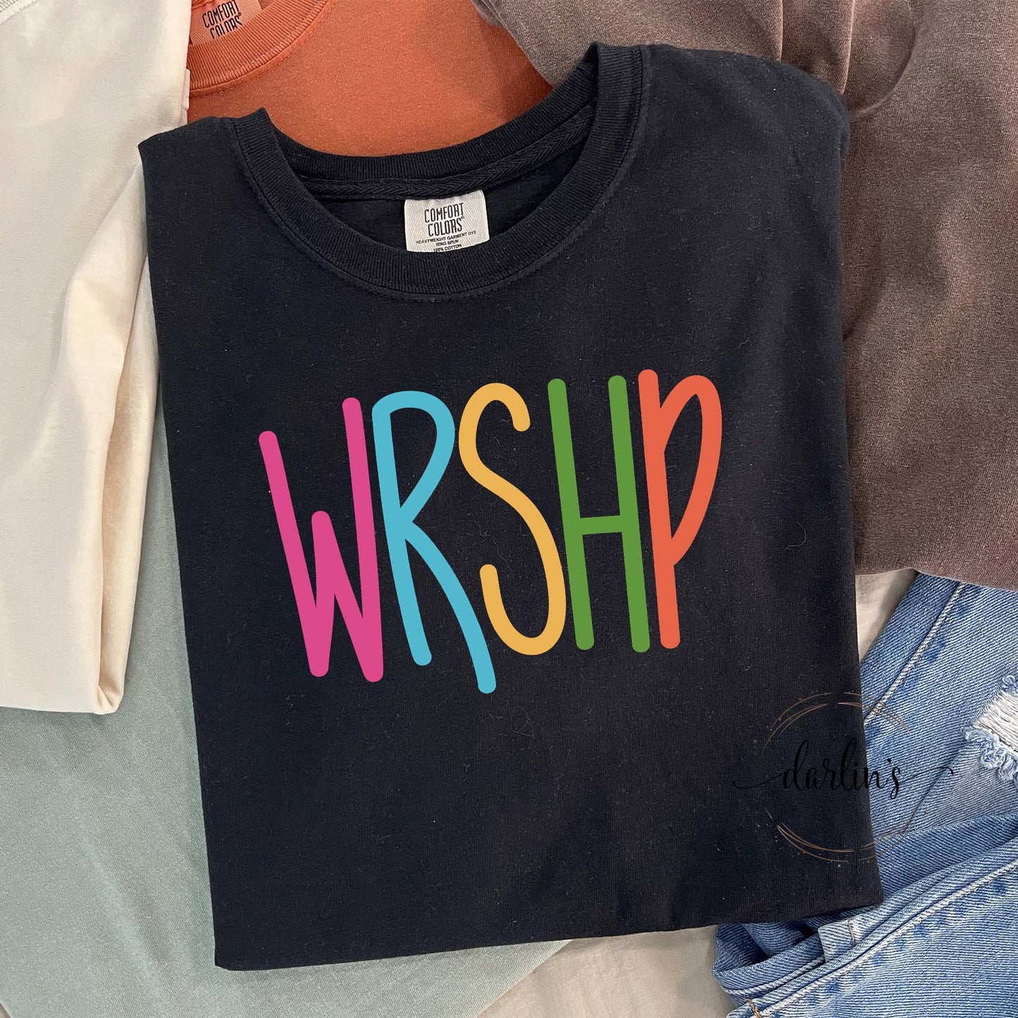 Wrshp Bright Lettering Shirt