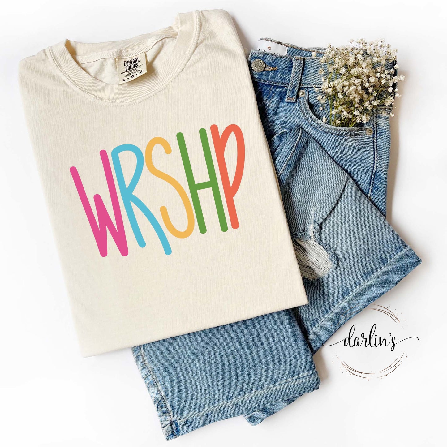 Wrshp Bright Lettering Shirt