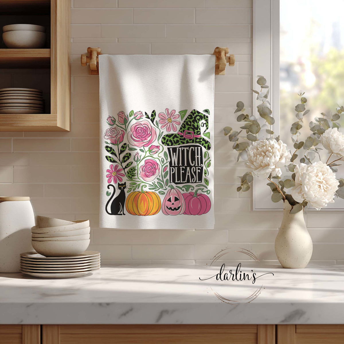 Witch Please Kitchen Towel