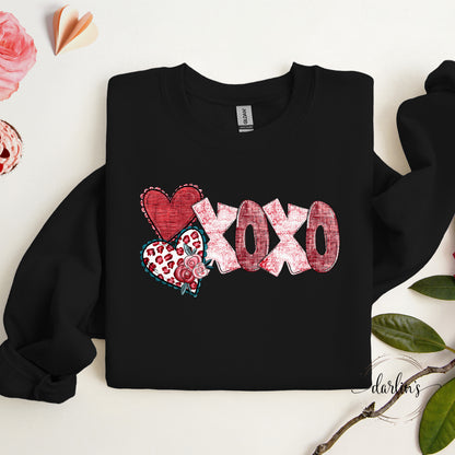 XOXO Stacked Hearts Shirt