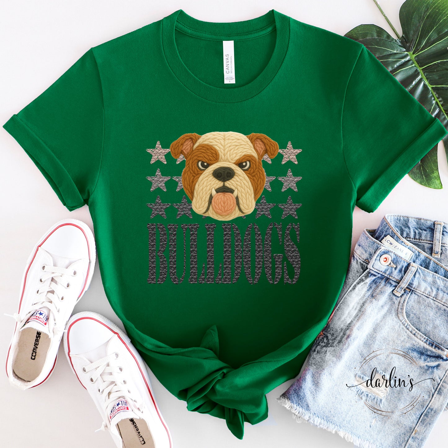 Yarn Mascots Bulldogs Shirt