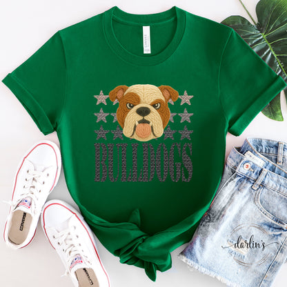 Yarn Mascots Bulldogs Shirt